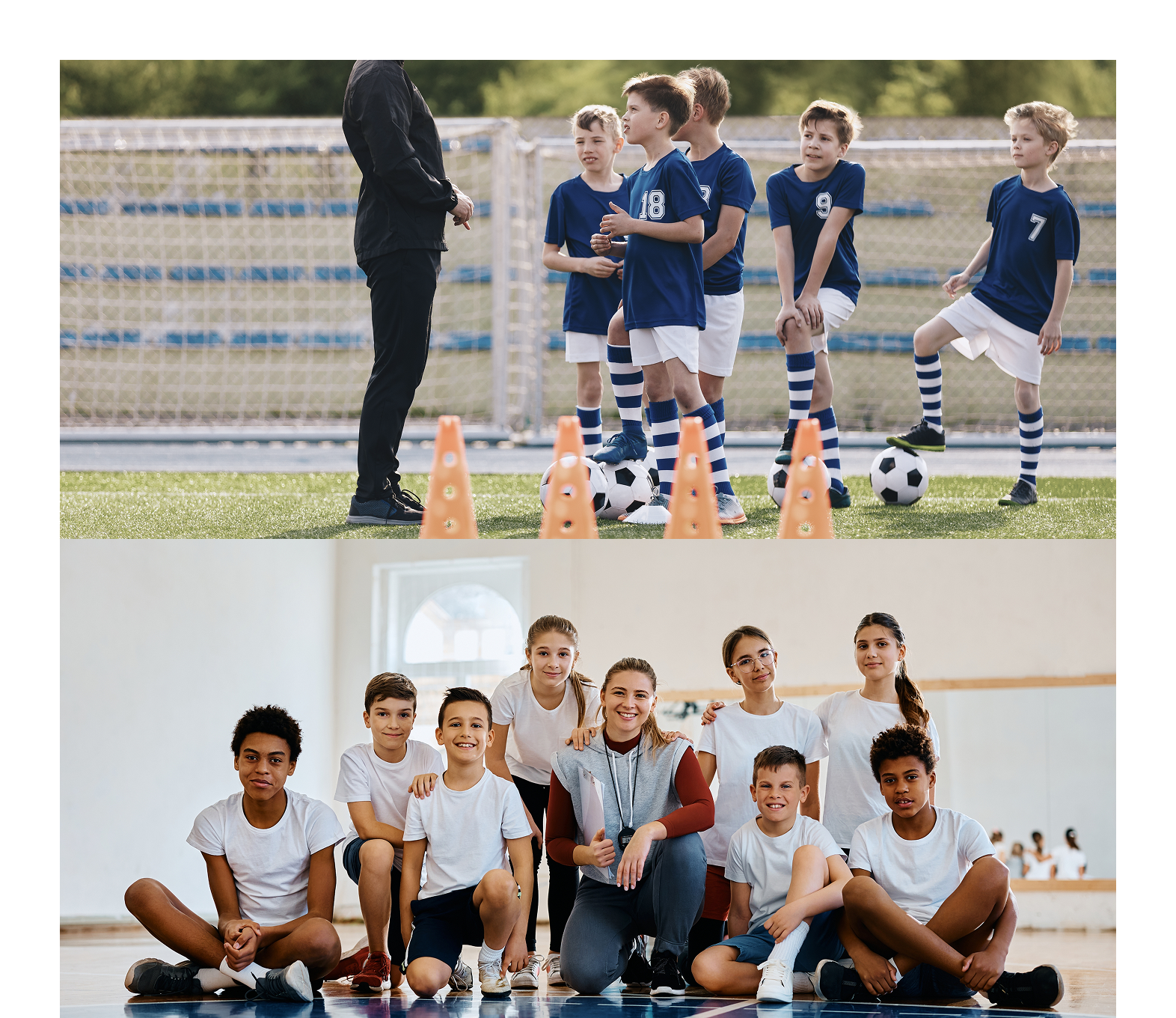 비원팀은 학교 스포츠를 위해 필요합니다.